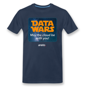areto T-Shirt mit motiv: DATA WARS