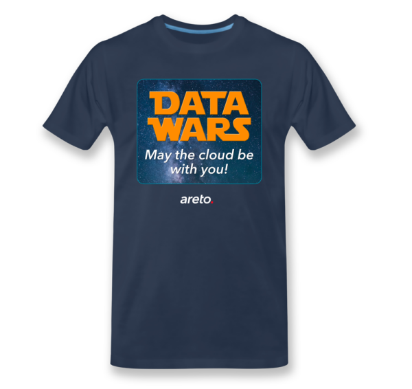 areto T-Shirt mit motiv: DATA WARS